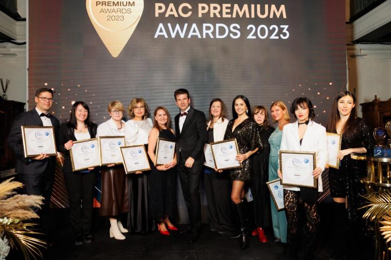 PAC Premium Awards-2023: торжественная церемония вручения премии прошла в Москве